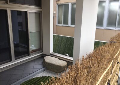 近藤邸｜竹之助の竹垣,枝垣 風呂蓋など