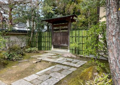 N記念館2｜竹之助の竹垣