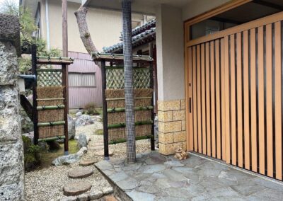 S邸6｜竹之助の竹垣