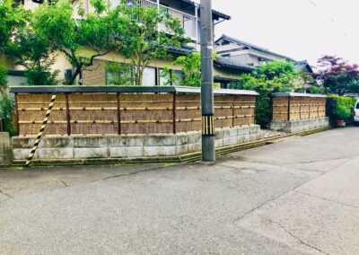 枝垣｜竹之助の竹垣