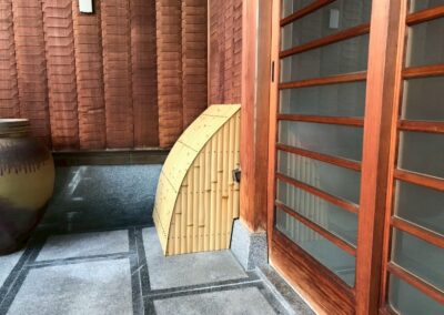 Ｙ邸1｜竹之助の竹垣｜駒寄(犬矢来)
