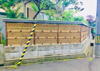 枝垣｜竹之助の竹垣
