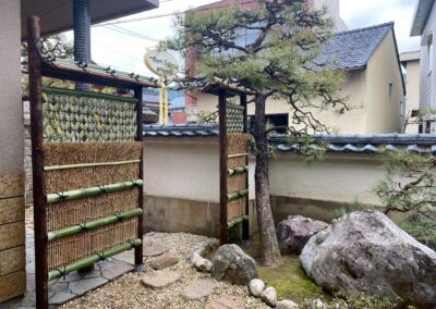 S邸4|竹之助の竹垣