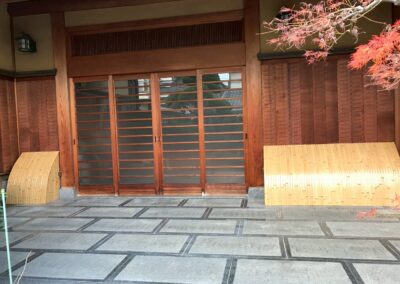 Ｙ邸2｜竹之助の竹垣｜駒寄(犬矢来)