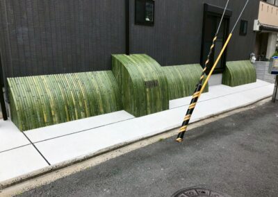 S邸駒寄|竹垣制作