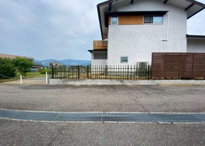 K邸|四目垣|竹垣|竹之助