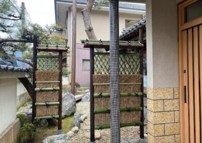 S邸2|竹之助の竹垣