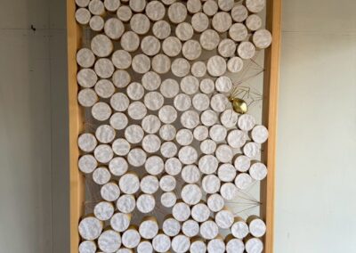 H邸 竹造形インスタレーション制作8