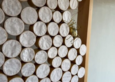 H邸 竹造形インスタレーション制作7