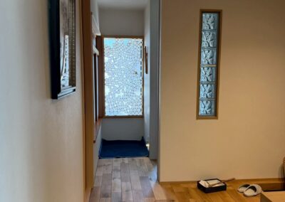 H邸 竹造形インスタレーション制作1