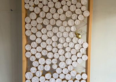 H邸 竹造形インスタレーション制作5