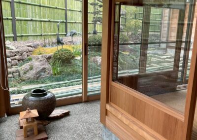 室内からの印象も